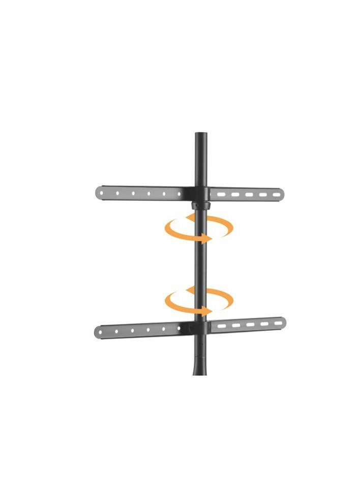 Hamood TRIPOD 45”-65” TV STAND PORTABLE CORNER STUDIO TV FLOOR STAND WITH BEECH WOOD LEGS STAND HEIGHT ADJUSTABLE - Image 5